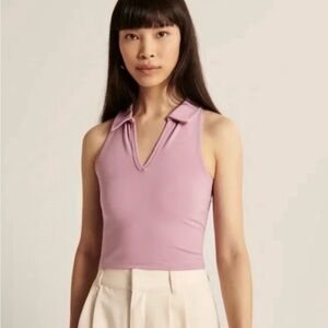 Abercrombie & Fitch Lavender/pink Tank Top